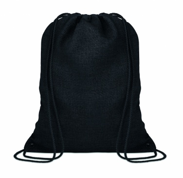 Logotrade promotional giveaways photo of: 1200D heathered drawstring bag