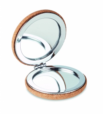 Logotrade promotional giveaway picture of: Pocket mirror with cork cover