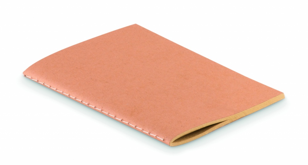 Logo trade promotional merchandise photo of: A6 recycled notebook 80 plain
