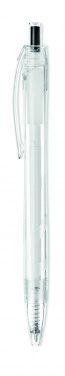 Logo trade promotional items image of: RPET push ball pen