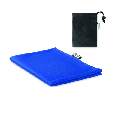 Logo trade corporate gift photo of: RPET sports towel and pouch