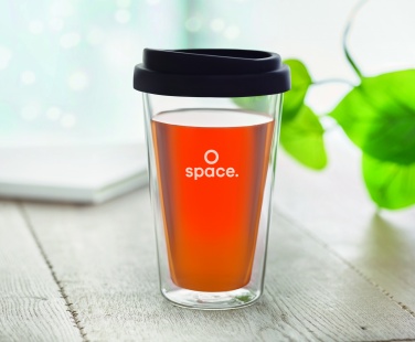 Logo trade promotional merchandise photo of: High borosilicate glass 350ml
