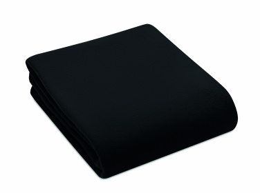 Logo trade promotional merchandise image of: RPET fleece travel blanket