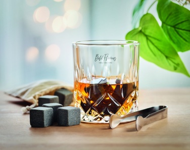 Logotrade promotional item picture of: Whisky set in bamboo box