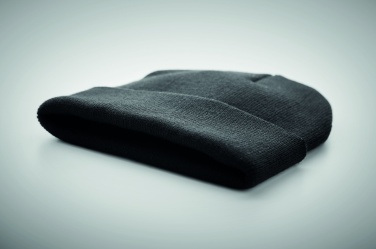 Logotrade advertising product image of: Beanie in RPET with cuff