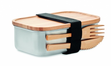 Logotrade promotional merchandise picture of: Stainless steel lunchbox 600ml