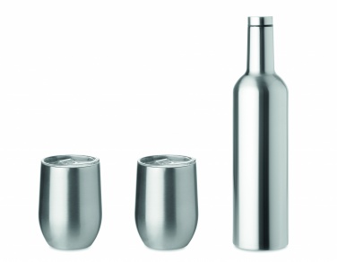 Logotrade promotional giveaways photo of: Double walled bottle & mug set