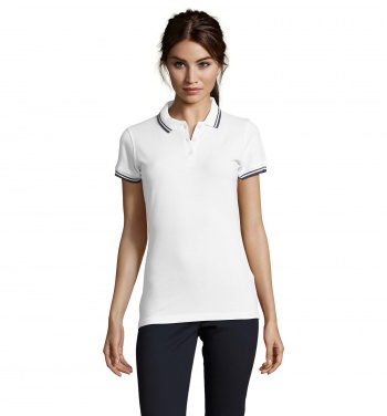Logotrade promotional product picture of: PASADENA women polo 200g