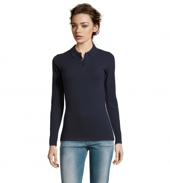 Logotrade promotional item picture of: PERFECT WOMEN LSL POLO  180
