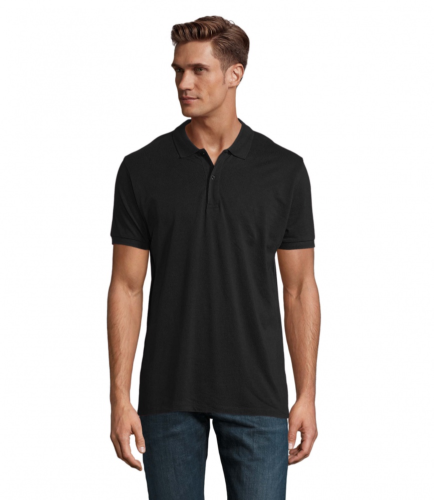 Logo trade business gifts image of: PLANET MEN Polo 170g