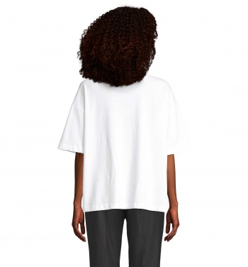 Logo trade business gifts image of: BOXY WOMEN OVERSIZE T-SHIRT