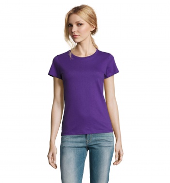 Logo trade corporate gifts image of: IMPERIAL WOMEN T-Shirt 190g