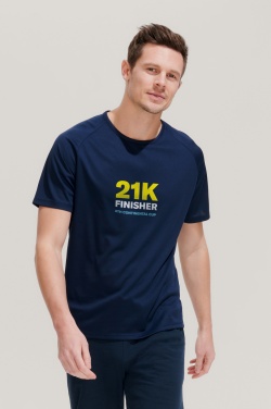 Logo trade advertising products image of: SPORTY MEN T-Shirt