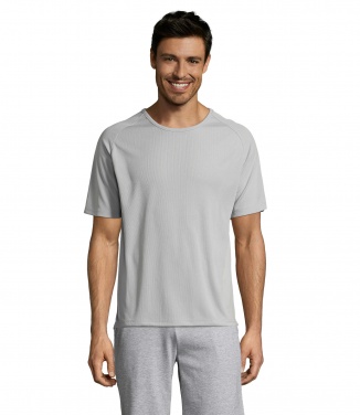 Logo trade promotional giveaways image of: SPORTY MEN T-Shirt