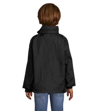 Logo trade business gifts image of: SURF KIDS WINDBREAKER 210g