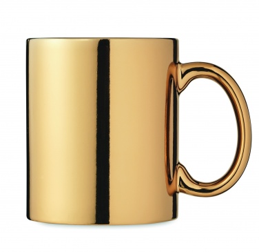Logotrade promotional products photo of: Ceramic mug metallic 300 ml