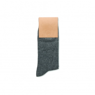 Logo trade business gift photo of: Pair of socks in gift box M