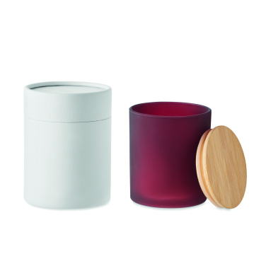 Logotrade promotional giveaway image of: Plant based wax candle 200 gr