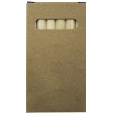 Logo trade advertising products image of: Wooden crayons MINNIE