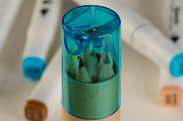 Logo trade promotional product photo of: Wooden crayons BECKY