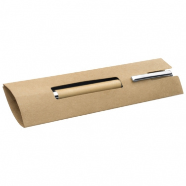 Logo trade promotional products picture of: Wooden ballpen HEYWOOD