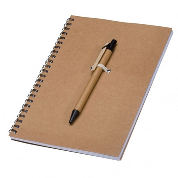 Logotrade advertising products photo of: A5 ECO Notepad KENTWOOD