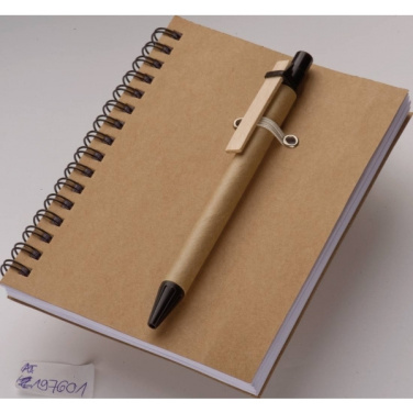 Logo trade business gift photo of: A6 ECO Notepad KEYSTONE