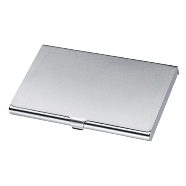 Logo trade promotional product photo of: Metal business card holder CORNWALL