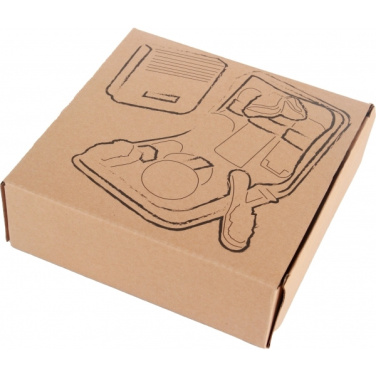 Logo trade promotional giveaway photo of: Shoe polish set CANNES