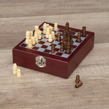 Logo trade business gift photo of: Chess wine set SAN GIMIGNANO