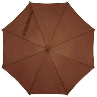 Logo trade advertising product photo of: Wooden automatic umbrella NANCY
