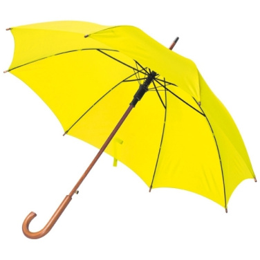 Logotrade corporate gifts photo of: Wooden automatic umbrella NANCY