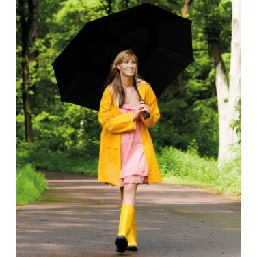 Logo trade promotional gifts image of: XL storm umbrella HURRICAN