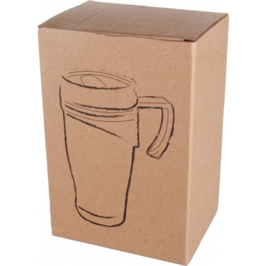 Logo trade promotional items picture of: Stainless steel thermo cup EL PASO 400 ml