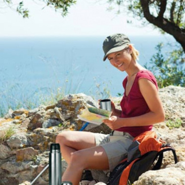 Logotrade promotional product image of: Stainless steel isolating flask VIRGINIA BEACH 100 ml