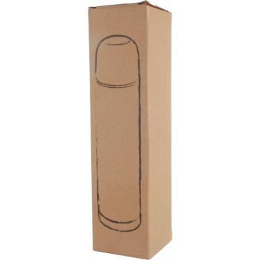 Logo trade advertising products picture of: Stainless steel isolating flask VIRGINIA BEACH 100 ml