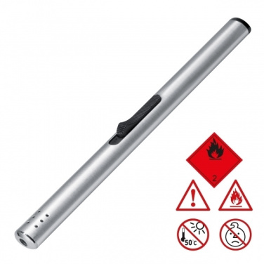 Logo trade corporate gifts picture of: Metal pole lighter BRISBANE