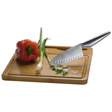 Logo trade promotional giveaways picture of: Cutting board with knife MANTOVA