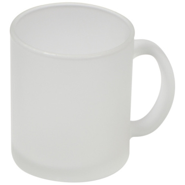 Logotrade promotional items photo of: Glass coffee mug GENEVA 300 ml