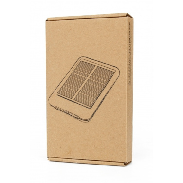 Logo trade corporate gift photo of: Solar power bank PHILADELPHIA