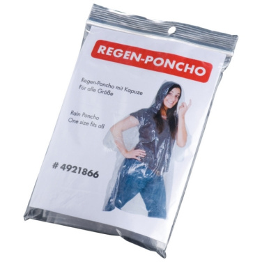 Logotrade promotional merchandise picture of: Emergency poncho TOURS