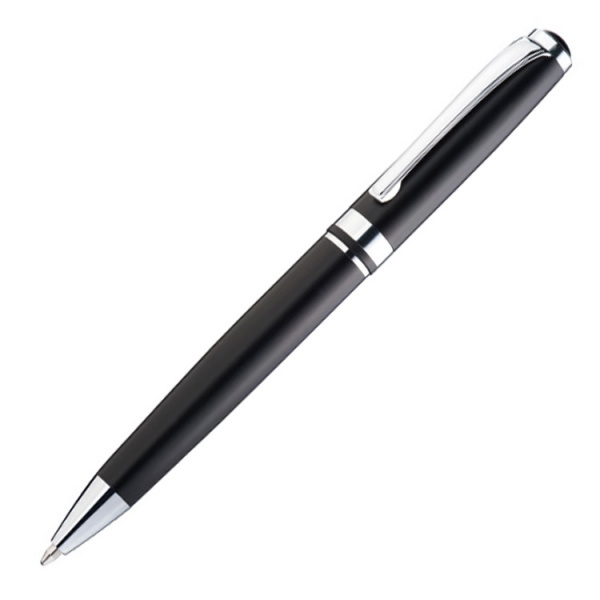 Logotrade promotional giveaway picture of: Metal ballpen CLAYTON