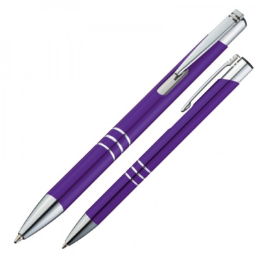 Logotrade advertising products photo of: Metal ballpen ASCOT