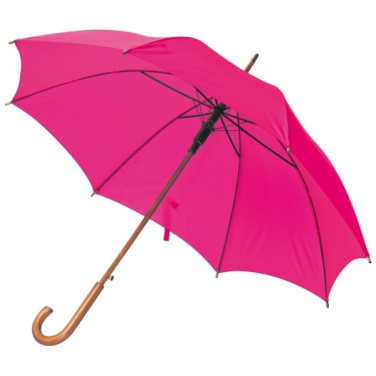 Logotrade promotional giveaways photo of: Wooden automatic umbrella NANCY