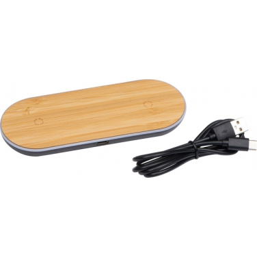 Logo trade business gift photo of: Charging station NASSAU