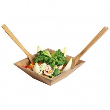 Logotrade promotional merchandise photo of: Bamboo salad servers CAPUA