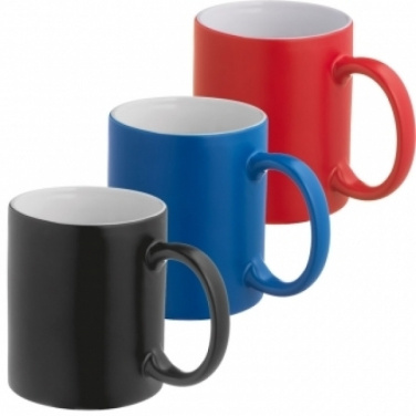 Logo trade promotional merchandise picture of: Ceramic cup LISSABON 300 ml