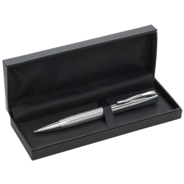 Logo trade advertising products picture of: Metal ballpen CHESTER