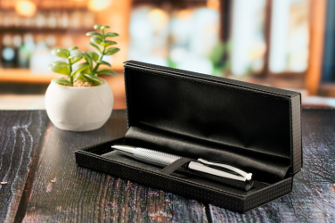 Logotrade promotional products photo of: Metal ballpen CHESTER