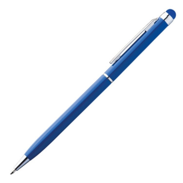 Logo trade advertising products image of: Metal ballpen with touch pen NEW ORLEANS